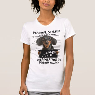 Camiseta Personal Stalker Dachshund