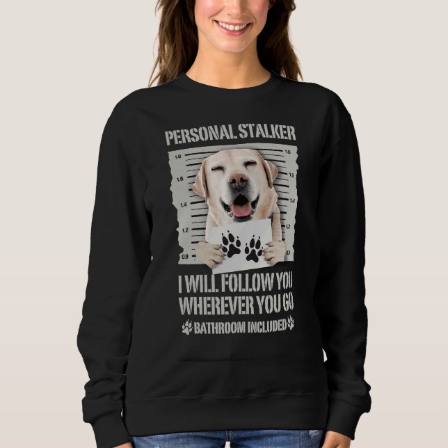 Camiseta Personal Stalker Labrador Retriever (Frente)