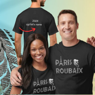 Camiseta Personalice Facil Paris Roubaix Bikes
