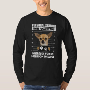 Camiseta Personalidade Cachorro Chihuahua Puppy Proprietári