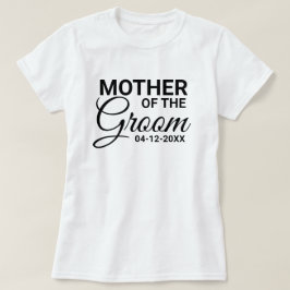 Camiseta Personalidade da Família de Casamentos de Casament