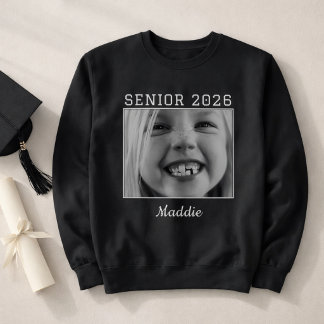 Camiseta  Personalised Senior 2026 custom Photo graduation