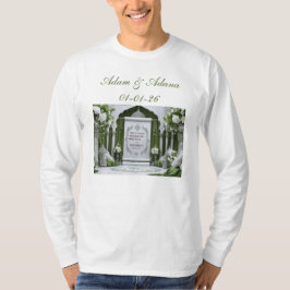 Camiseta  Personalised T-Shirt-Islamic Wedding 