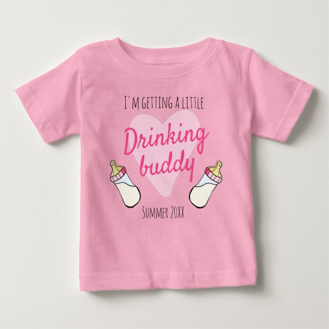 Camiseta Personalizable Big Sister reveal (Frente)