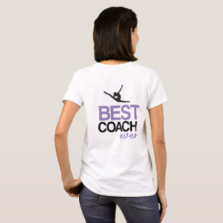 Camiseta Personalizable Gymnastics Coach Best Coach Ever