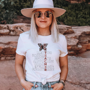 Camiseta Personalização da Equipe de Ensino de Oferta de Ap