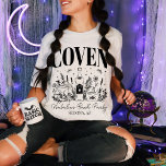 Camiseta Personalização da Festa de solteira Testemunha Tec<br><div class="desc">Convoca a magia e o riso com o T-Shirt Personalizado da Festa de solteira Testemunha Tecida da Noiva - a mistura perfeita de humor e encanto para a sua celebração de feitiçaria. Esta camisa engraçada de festa de solteira vai além da mera roupa; é uma peça de declaração que encarna...</div>