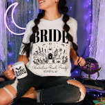 Camiseta Personalização da Festa de solteira Testemunha Tec<br><div class="desc">Convoca as vibrações mágicas com a camiseta personalizada da Festa de solteira Testemunha Coven da nossa Noiva - a mistura perfeita de humor e encanto para a sua celebração mística. Esta camisa engraçada de festa de solteira não é apenas uma peça de roupa; é uma declaração que captura o espírito...</div>