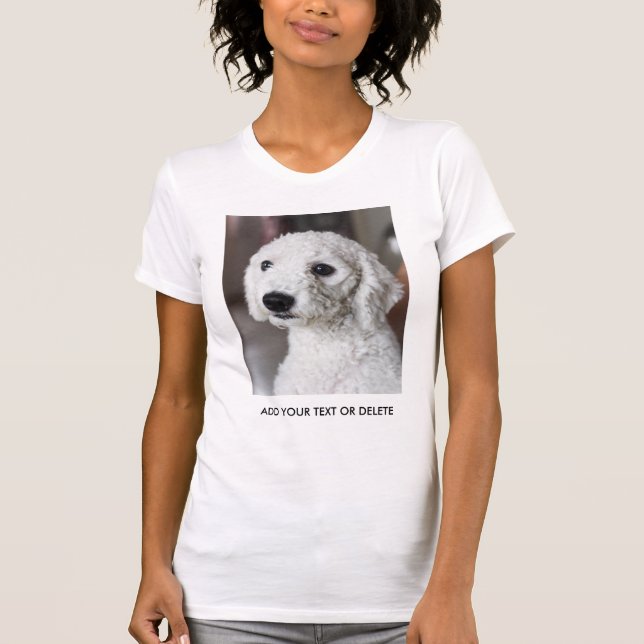 Camiseta Personalização de Foto e Texto (Frente)