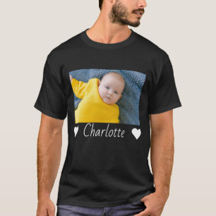 Camiseta Personalização De Foto E Texto Feitos Personalizad
