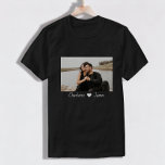 Camiseta Personalização De Foto E Texto Feitos Personalizad<br><div class="desc">Camisetas personalizados de fotos e texto personalizados de Ricaso - adicione sua própria fotografia,  arte e texto a esta camisa personalizável</div>