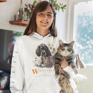 Camiseta Personalização de Foto Pet Cachorro Espanhol Ameri