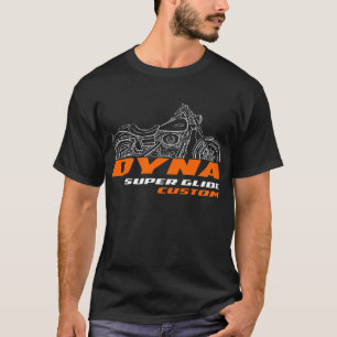 Camiseta Personalização de Harley-Davidson FXDC Dyna Super 