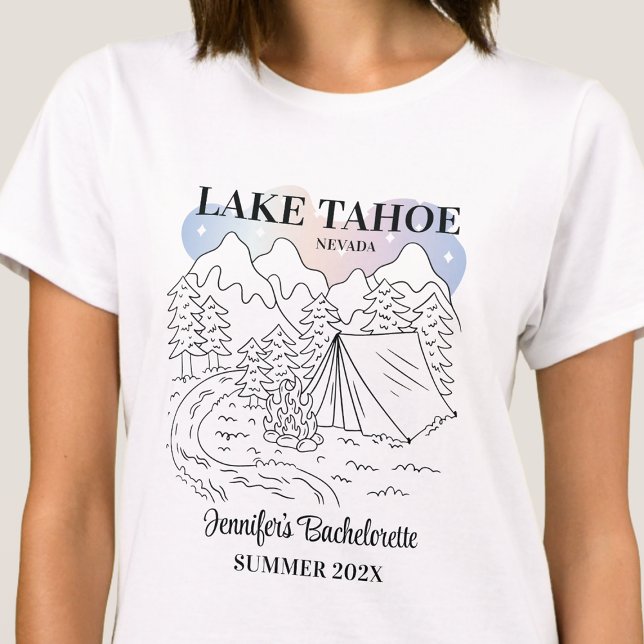 Camiseta Personalização do acampamento de Festas de solteir (Criador carregado)