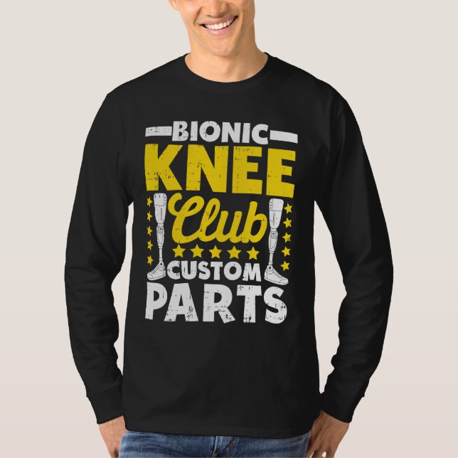 Camiseta Personalização do Bionic Knee Bionic Replacement A (Frente)