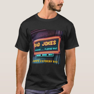 Camiseta Personalização do Dia Feliz dos Pais "Carregamento