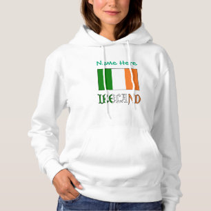 Camiseta Personalização Irlanda Bandeira Irlandesa Verde 