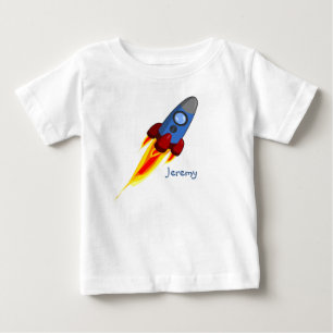 Camiseta Personalizada Baby Boy Rocket
