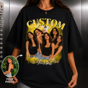 Camiseta personalizada bootleg anos 90 Girlfriend