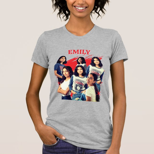 Camiseta Personalizada Bootleg, Camisa Personaliza (Frente)