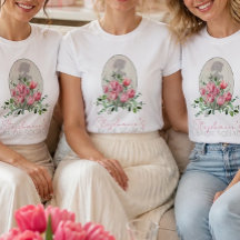 Camiseta Personalizada Bridal Shower Bride Squad