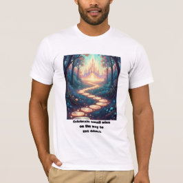 Camiseta Personalizada com Citação Motivacional