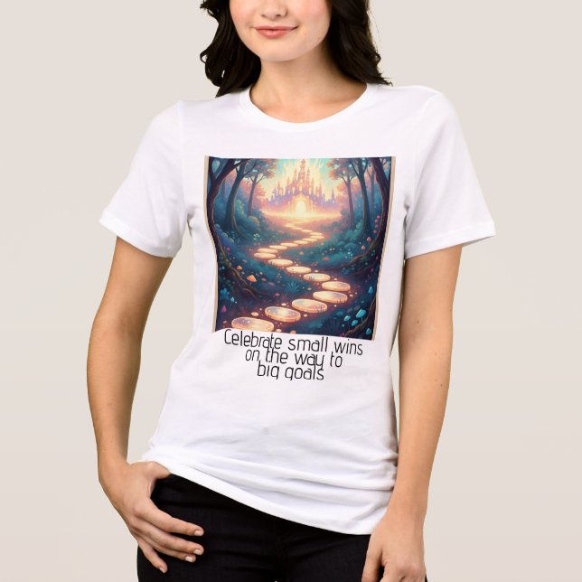 Camiseta Personalizada com Citação Motivacional (Frente)