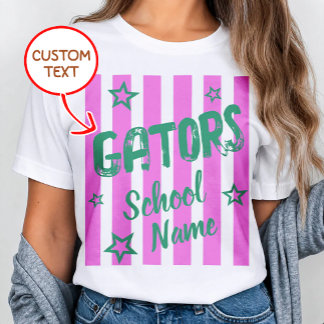 Camiseta personalizada com espírito escolar, Camis