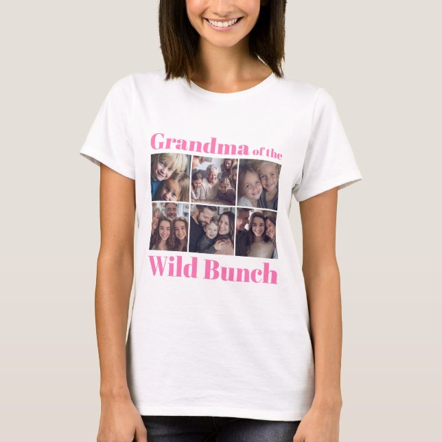 Camiseta Personalizada com Foto da Família (Frente)