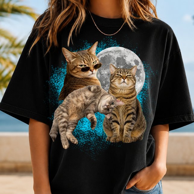 Camiseta Personalizada com Foto de Gato Bootleg de (Criador carregado)