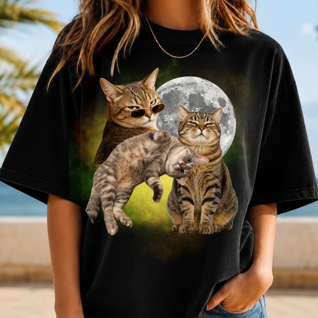 Camiseta Personalizada com Foto de Gato Bootleg de (Criador carregado)