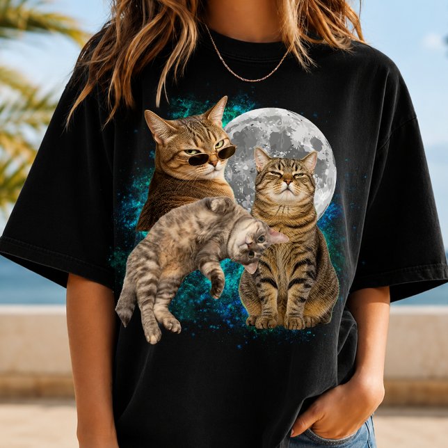 Camiseta Personalizada com Foto de Gato Bootleg de (Criador carregado)