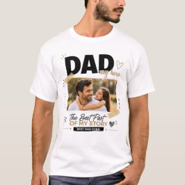 Camiseta Personalizada com Foto do Papai
