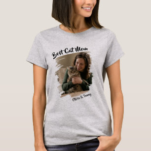 Camiseta Personalizada com Foto e Nome Melhor Mãe