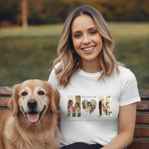 Camiseta Personalizada com Foto na Moda NÓS AMAMOS