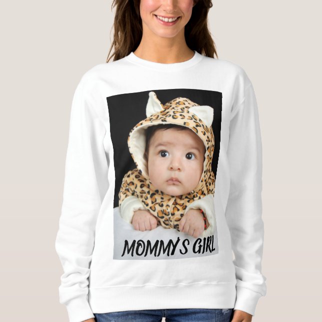CAMISETA PERSONALIZADA COM FOTO PARA MÃE (Frente)