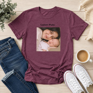 Camiseta Personalizada com Foto Presente de Memóri