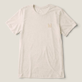 Camiseta Personalizada com inicial