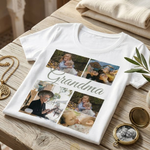 Camiseta Personalizada com Layout Moderno de Colag
