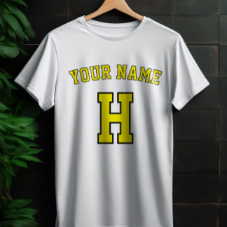 Camiseta Personalizada com Letra Vintage Nome Pers