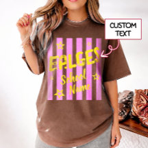 Camiseta Personalizada com Mascote de Espírito Esc