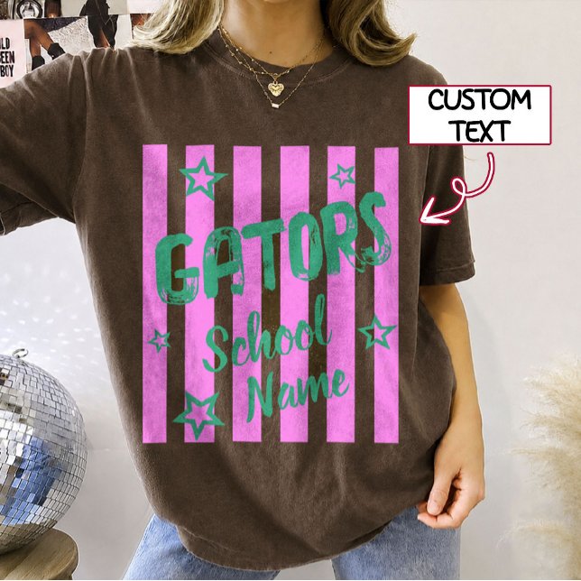 Camiseta Personalizada com Mascote Retro Espírito (Criador carregado)