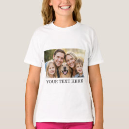 Camiseta Personalizada com Nome e Foto