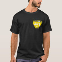 Camiseta Personalizada com Nome e Número do Piloto