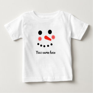 Camiseta Personalizada com Nome e Rosto Feliz de B