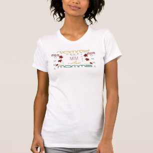 Camiseta Personalizada com Nome Repetido de Natal
