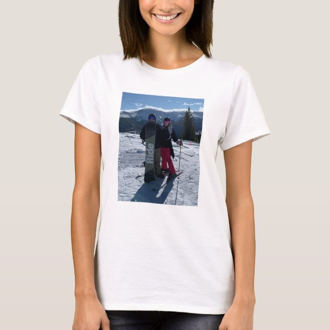 Camiseta personalizada com sua própria foto (Frente)
