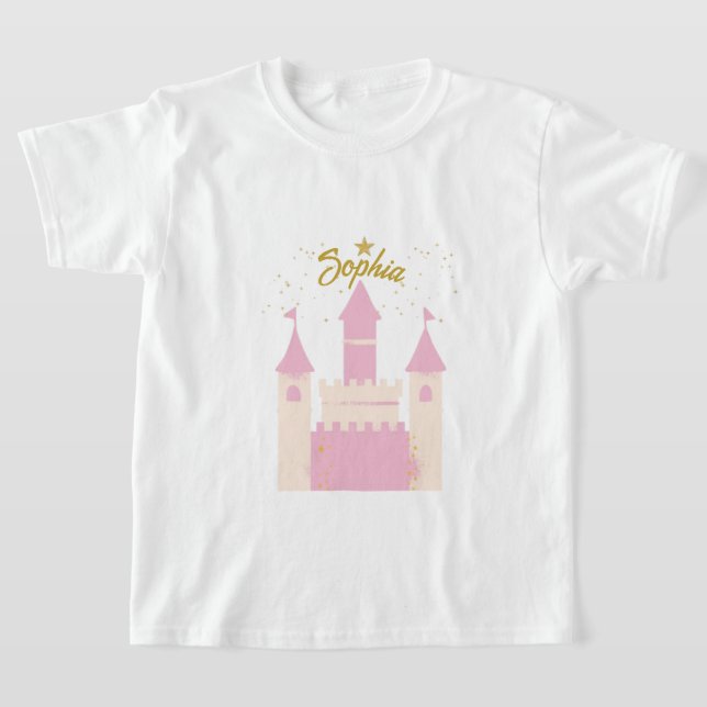 Camiseta Personalizada con Castillo (Postura )