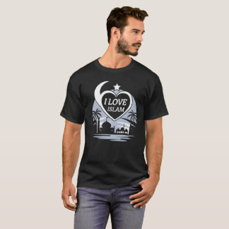 Camiseta personalizada criativa e camiseta islâmic