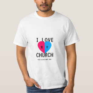 Camiseta Personalizada da Igreja do Coração Conect